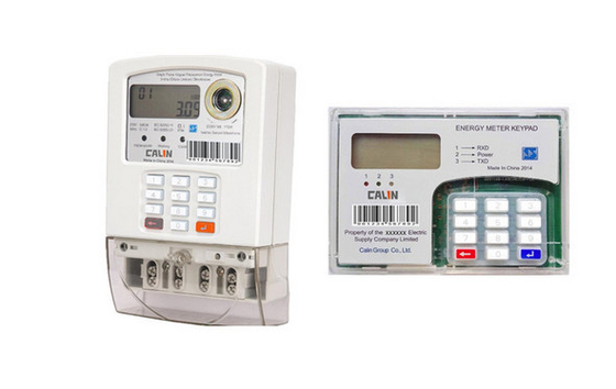 Multi medidor pagado antecipadamente da eletricidade do Kwh da fase monofásica do PLC da tarifa medidor